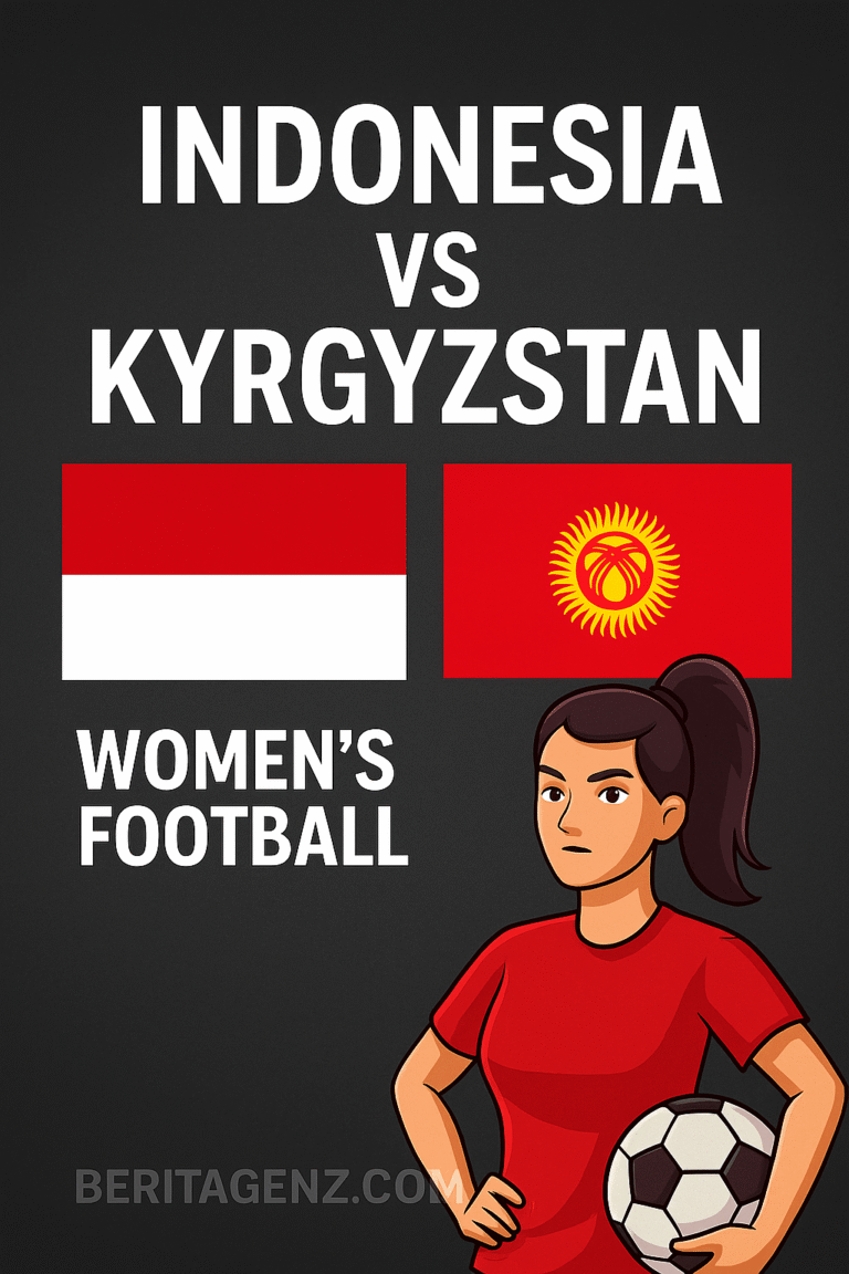 indonesia vs kirigistan putri