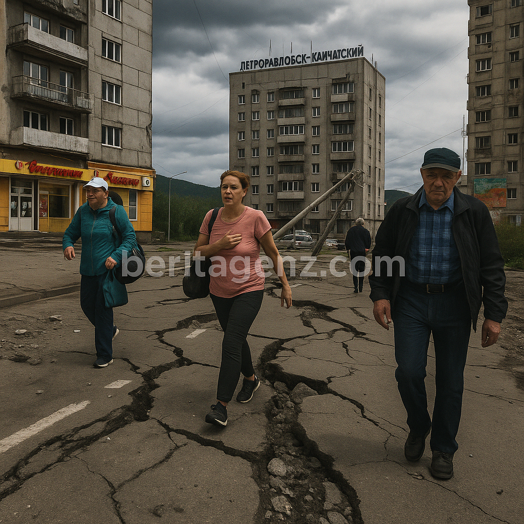 gempa rusia